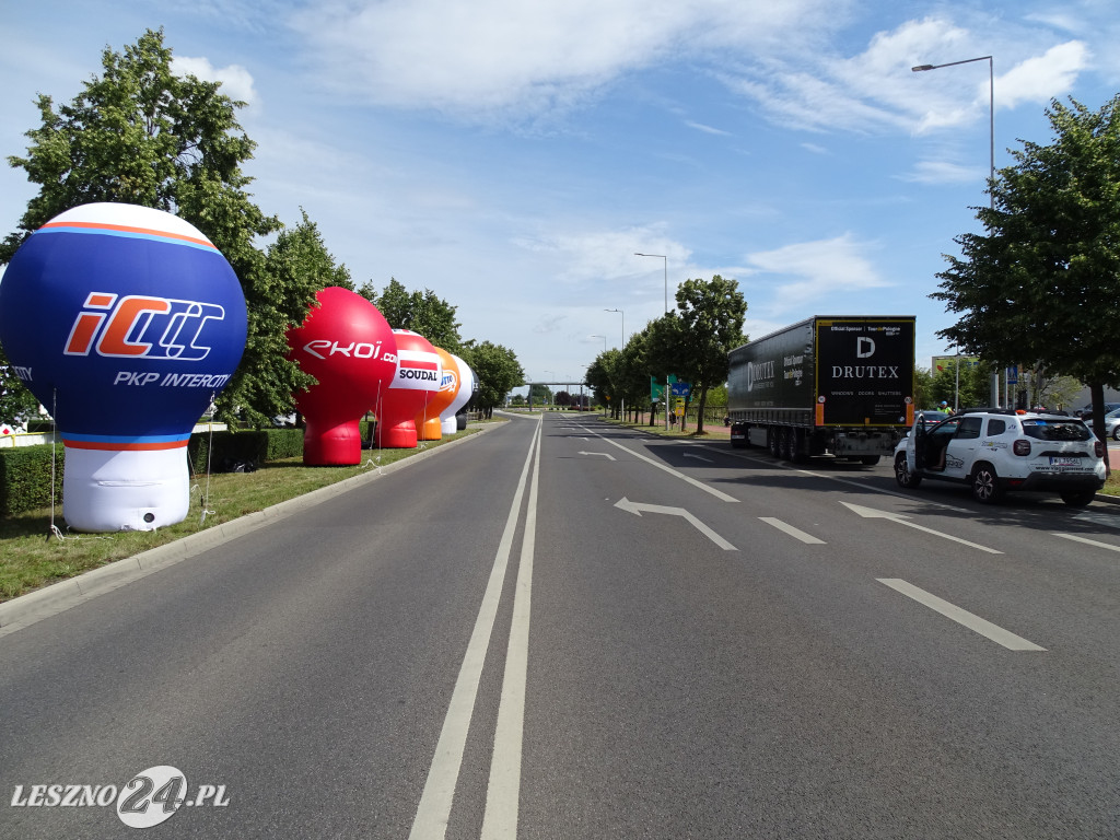 Leszno, przygotowania do startu Tour de Pologne