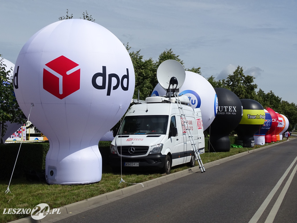 Leszno, przygotowania do startu Tour de Pologne