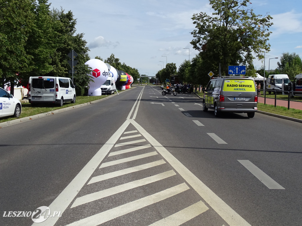 Leszno, przygotowania do startu Tour de Pologne