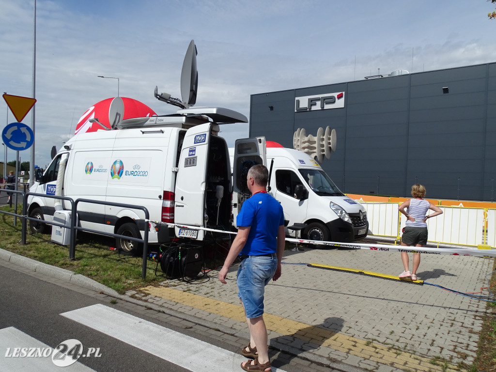 Leszno, przygotowania do startu Tour de Pologne