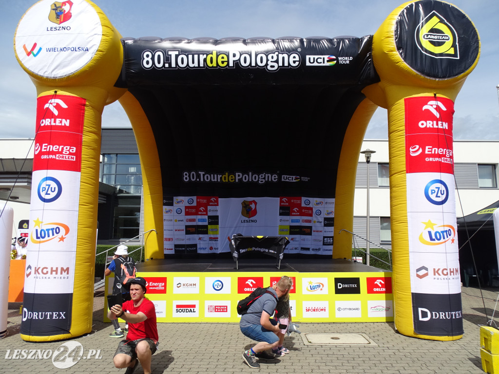 Leszno, przygotowania do startu Tour de Pologne