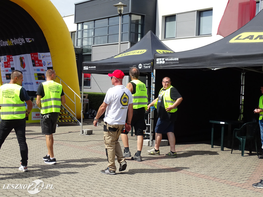 Leszno, przygotowania do startu Tour de Pologne