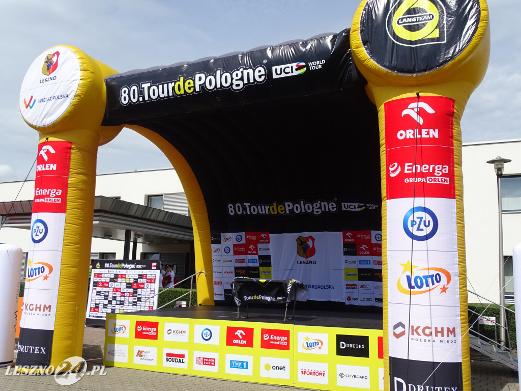 Leszno, przygotowania do startu Tour de Pologne