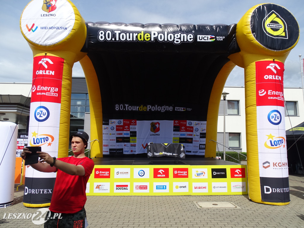 Leszno, przygotowania do startu Tour de Pologne