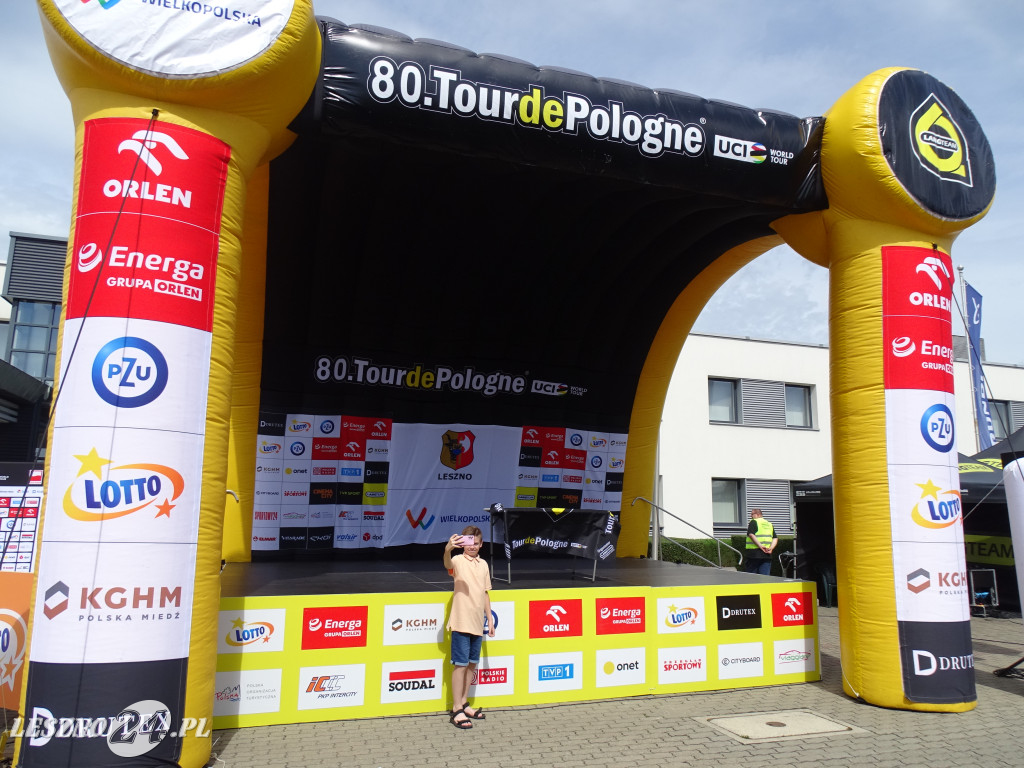 Leszno, przygotowania do startu Tour de Pologne