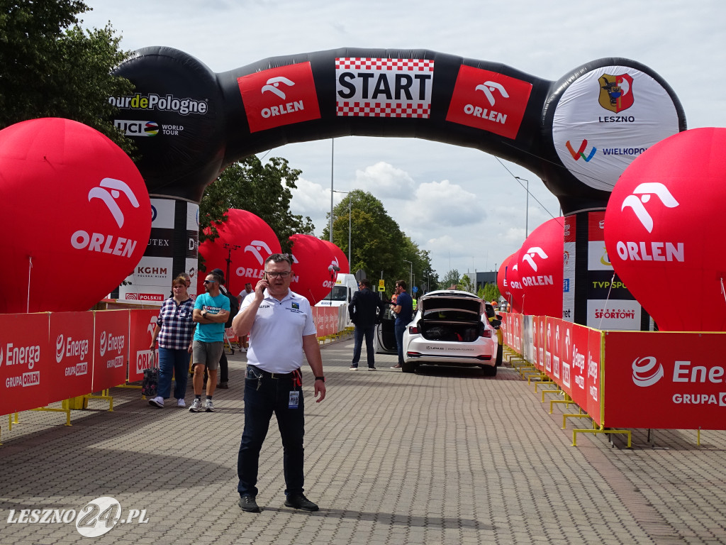 Leszno, przygotowania do startu Tour de Pologne