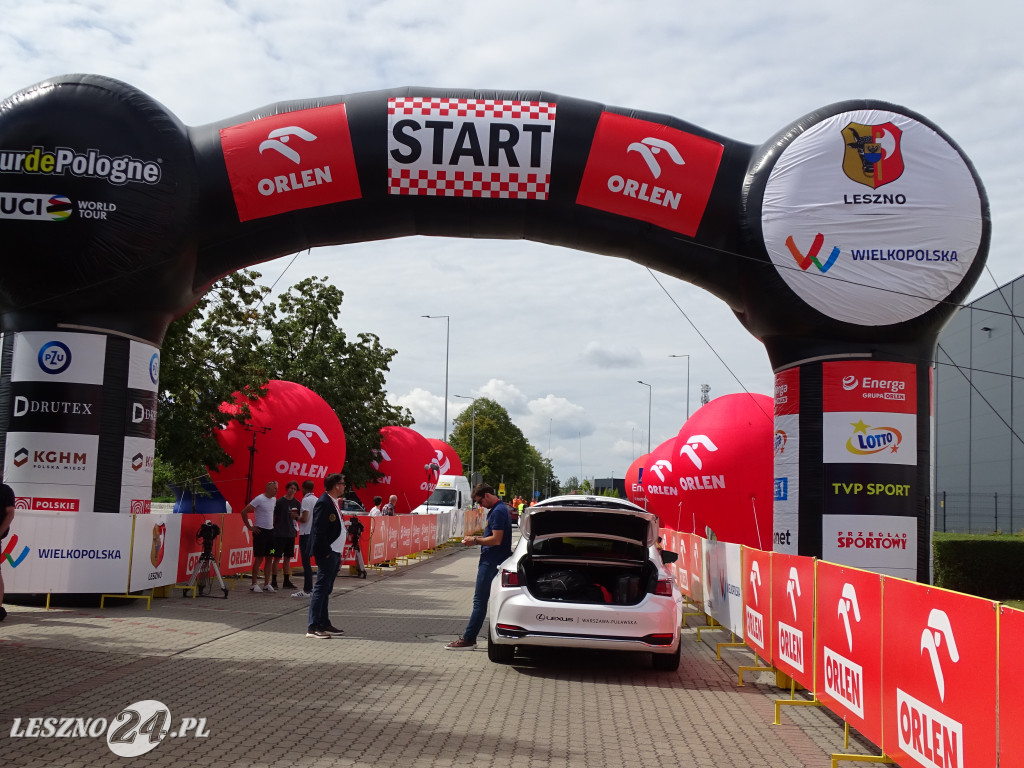 Leszno, przygotowania do startu Tour de Pologne