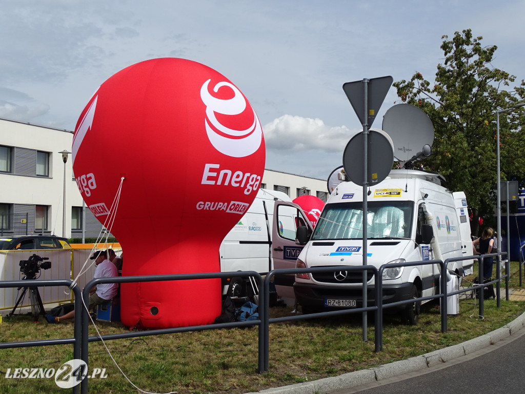 Leszno, przygotowania do startu Tour de Pologne