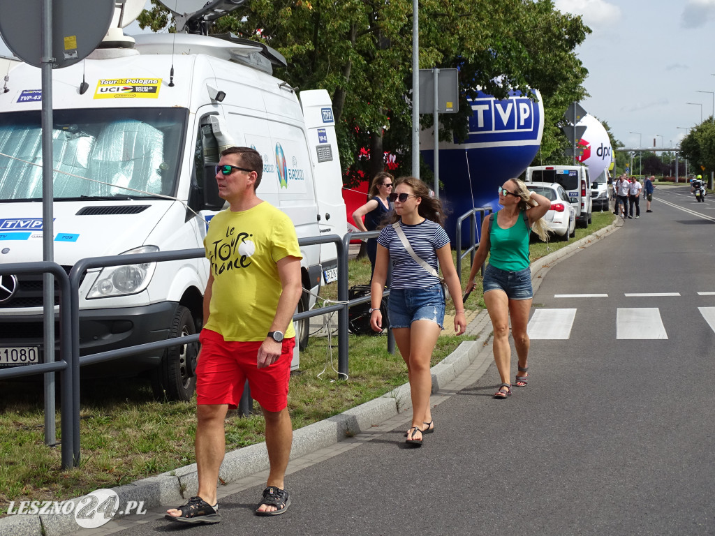 Leszno, przygotowania do startu Tour de Pologne