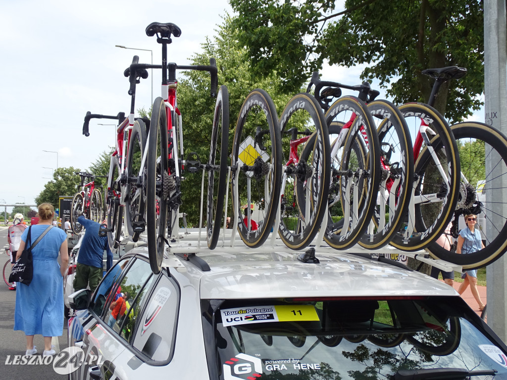 Leszno, przygotowania do startu Tour de Pologne