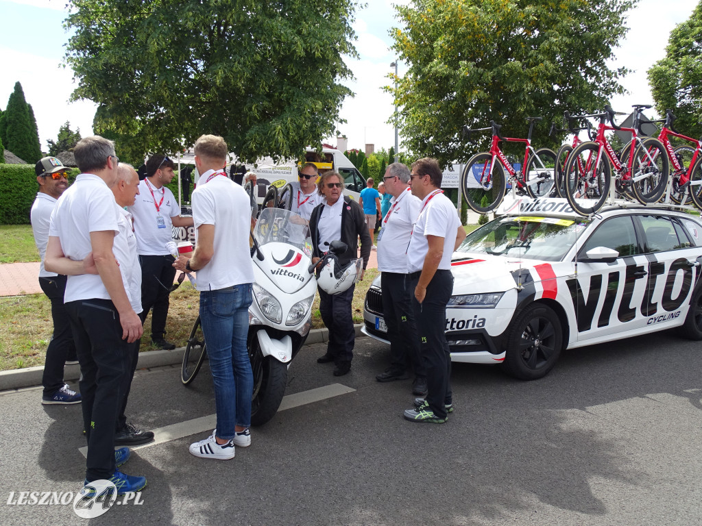 Leszno, przygotowania do startu Tour de Pologne