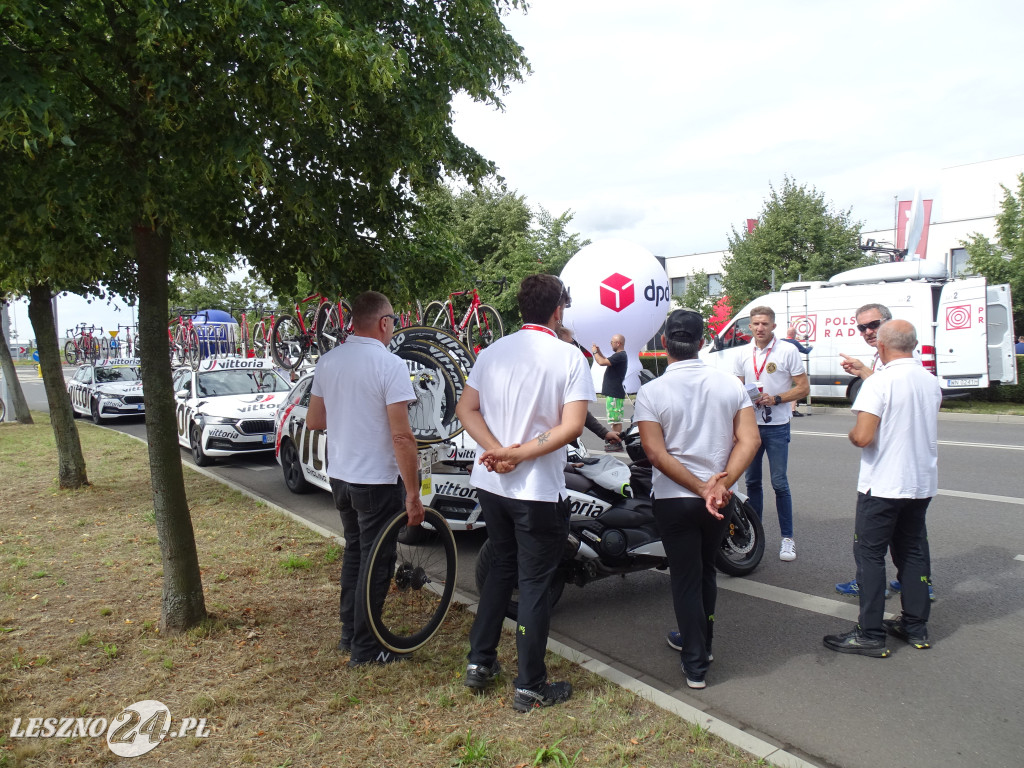 Leszno, przygotowania do startu Tour de Pologne