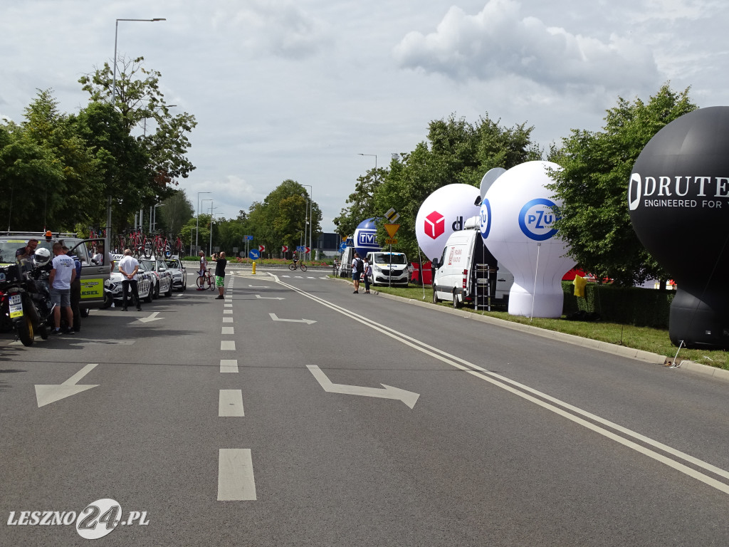 Leszno, przygotowania do startu Tour de Pologne