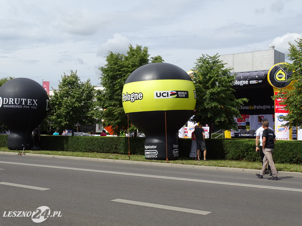 Leszno, przygotowania do startu Tour de Pologne