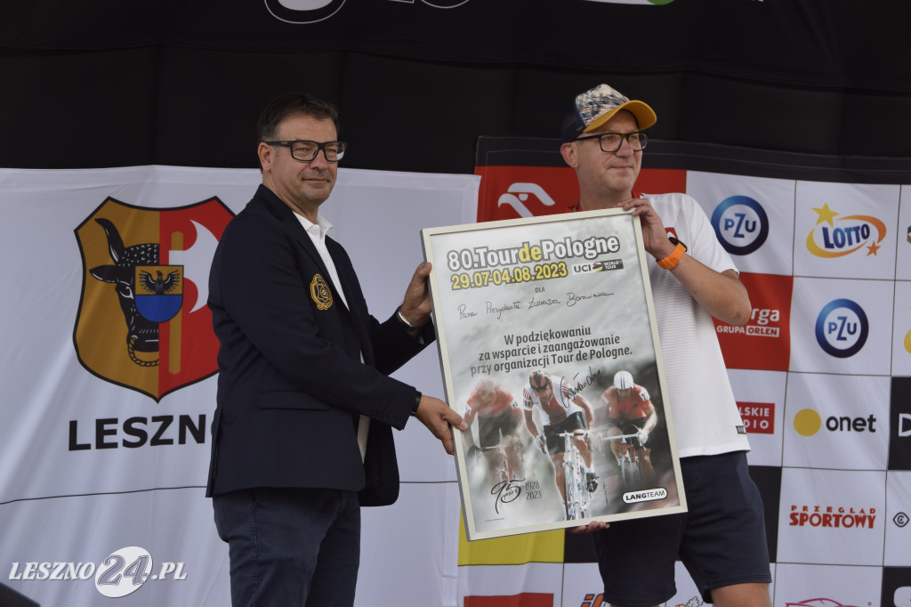 Tour de Pologne 2023 - Leszno start do 2 etapu