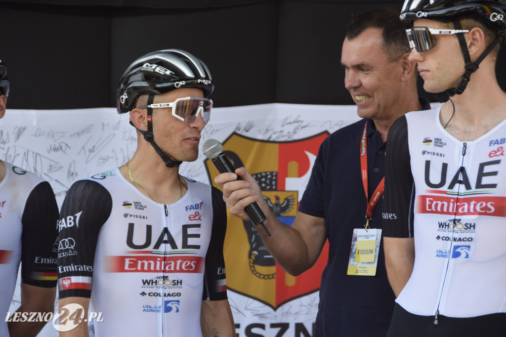 Tour de Pologne 2023 - Leszno start do 2 etapu