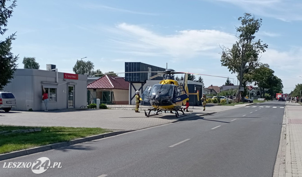 W śmigłowiec LPR uderzyła roleta