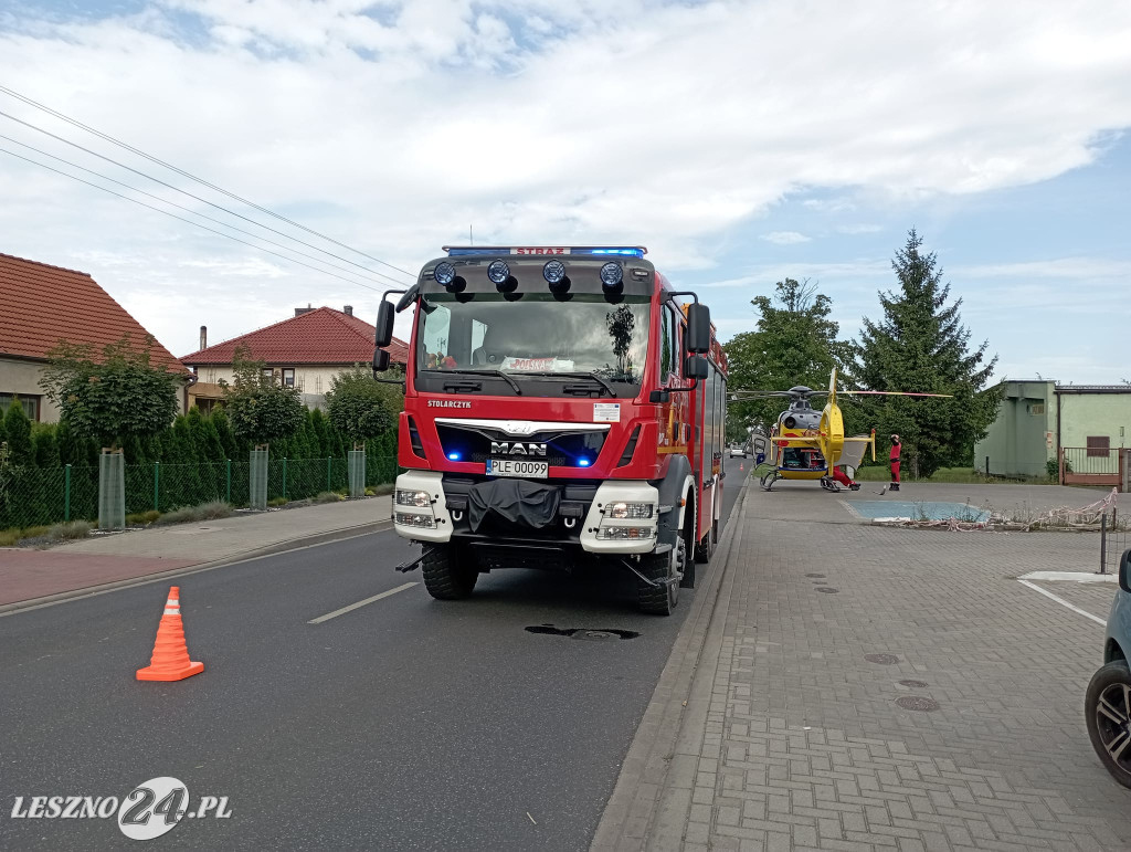 W śmigłowiec LPR uderzyła roleta