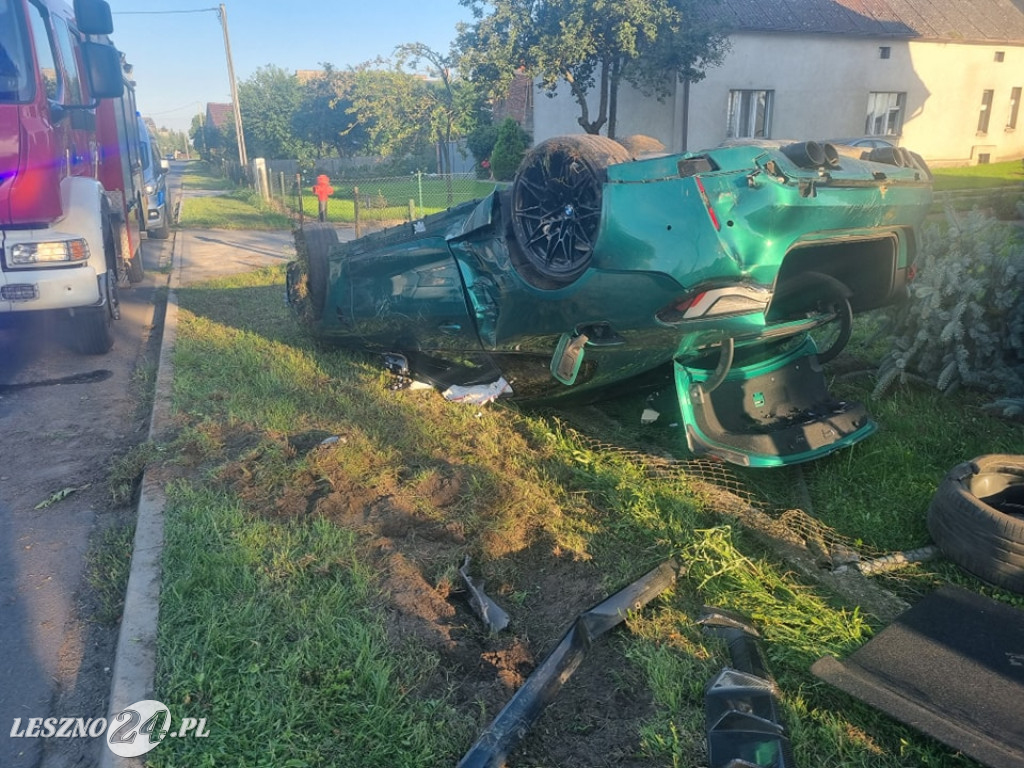 Trzy auta zderzyły się w Jezierzycach