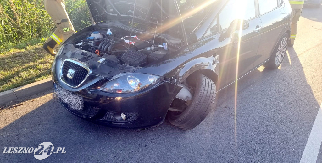 Trzy auta zderzyły się w Jezierzycach