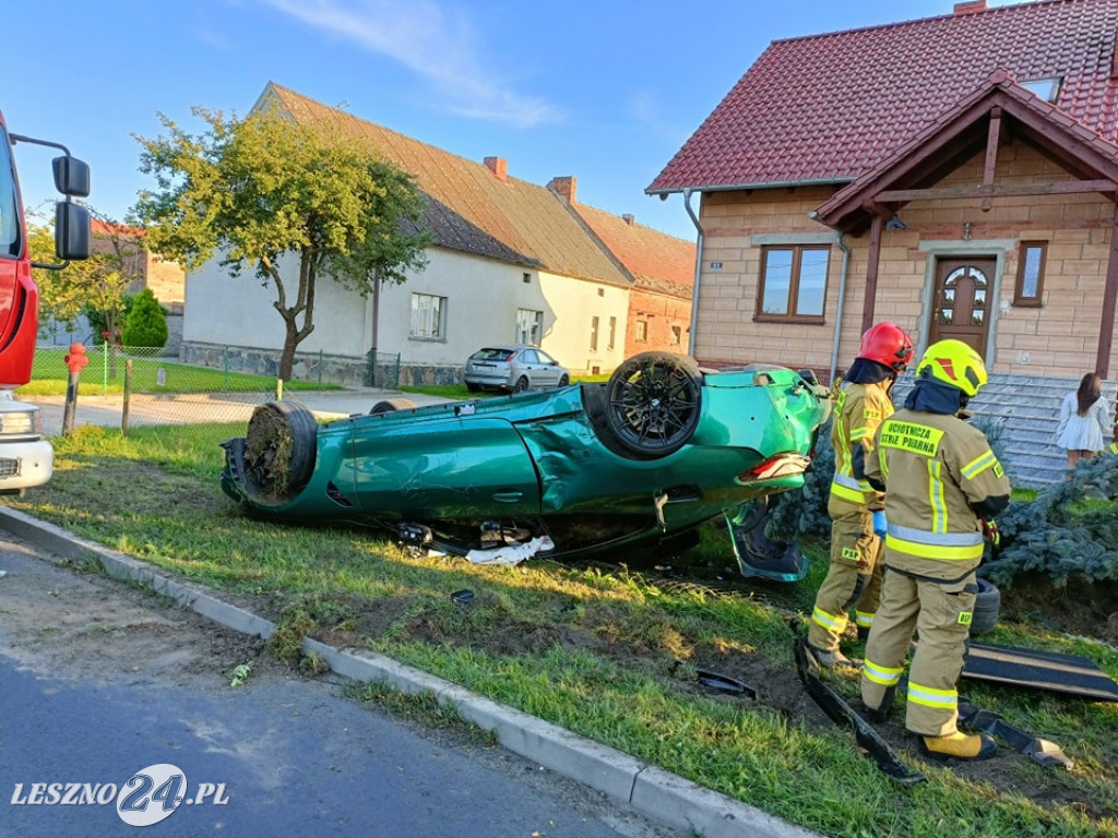 Trzy auta zderzyły się w Jezierzycach