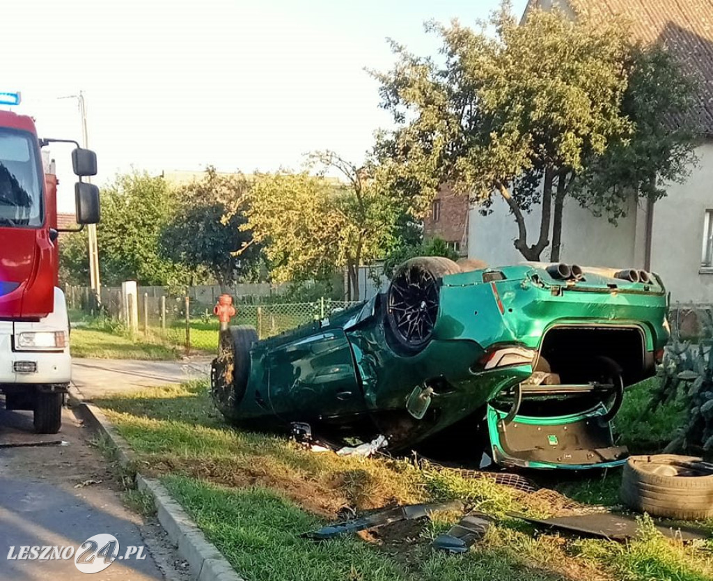 Trzy auta zderzyły się w Jezierzycach