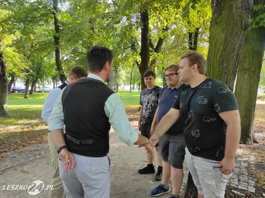 Konferencja prasowa Lewicy w Lesznie
