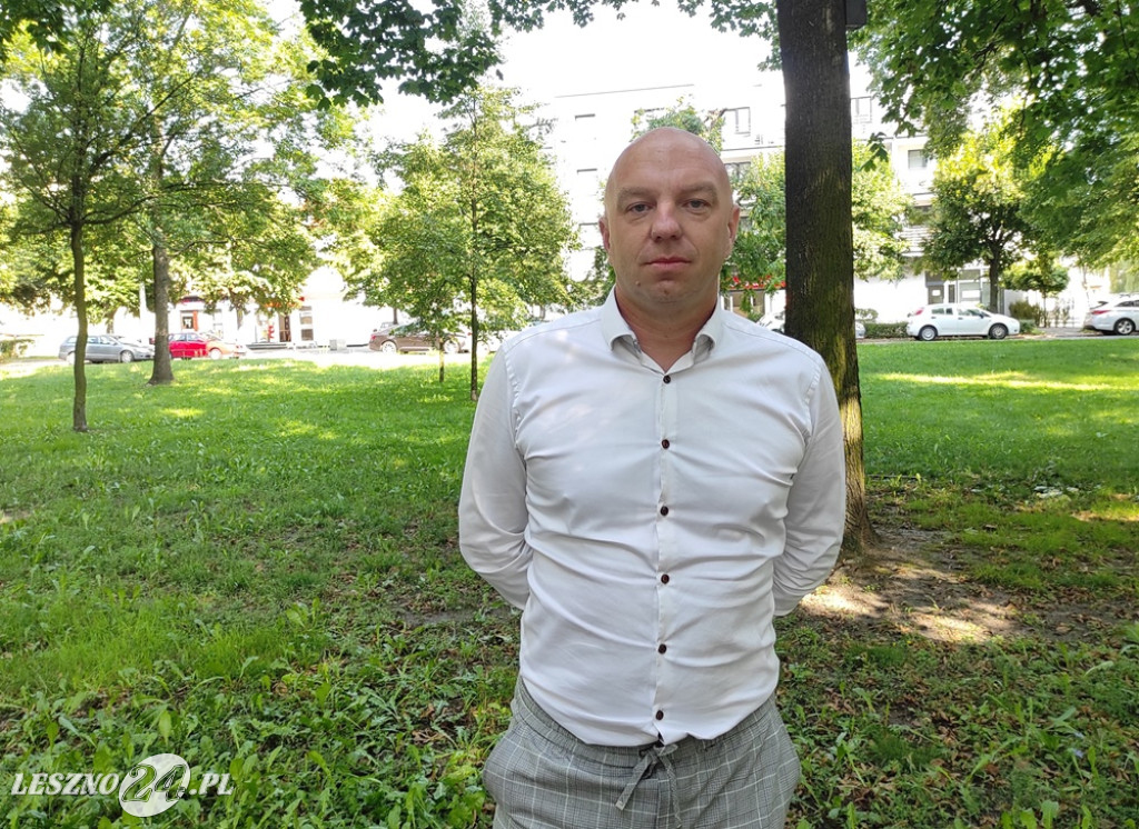 Konferencja prasowa Lewicy w Lesznie