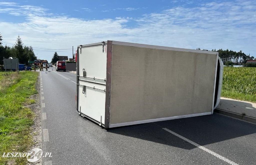 Zderzenie aut we Włoszakowicach