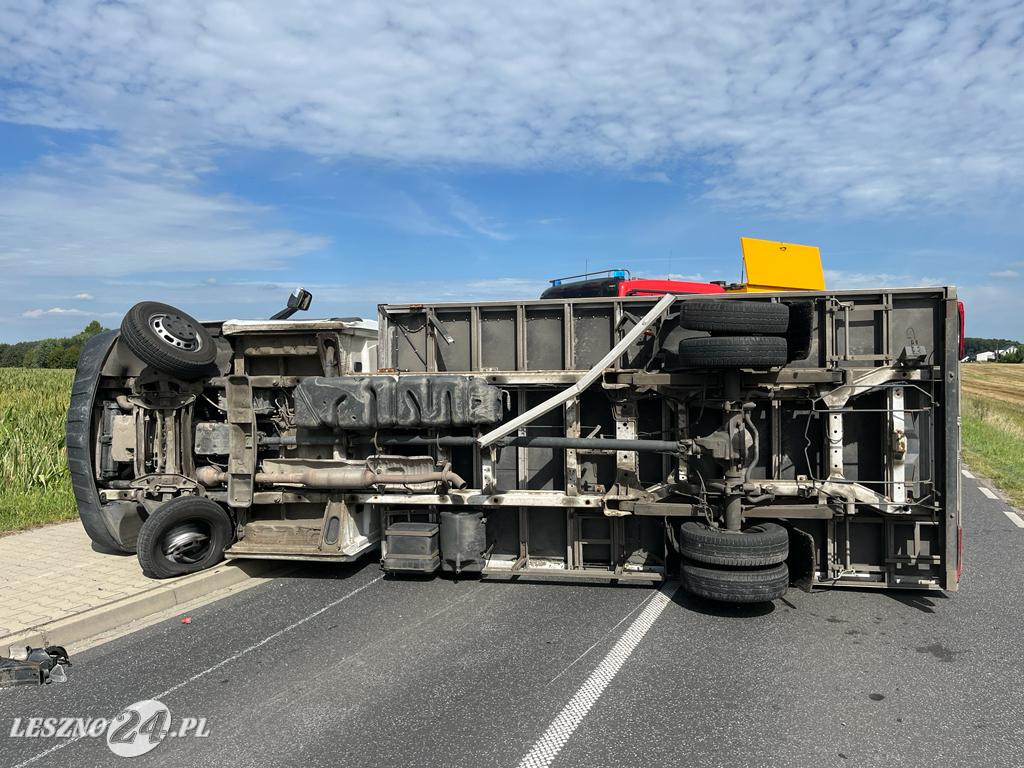 Zderzenie aut we Włoszakowicach