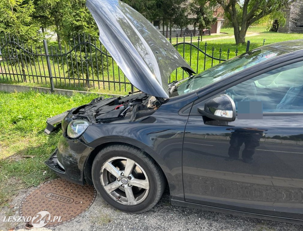 Zderzenie aut we Włoszakowicach