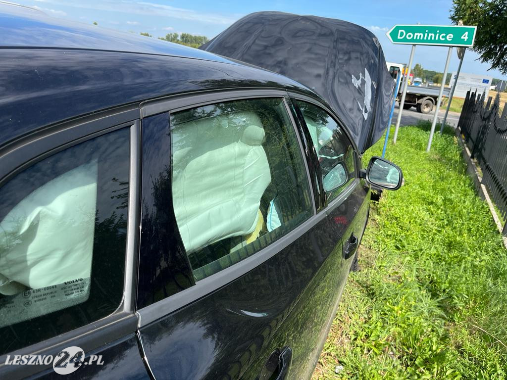 Zderzenie aut we Włoszakowicach