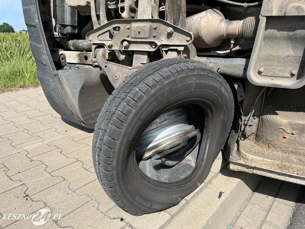 Zderzenie aut we Włoszakowicach