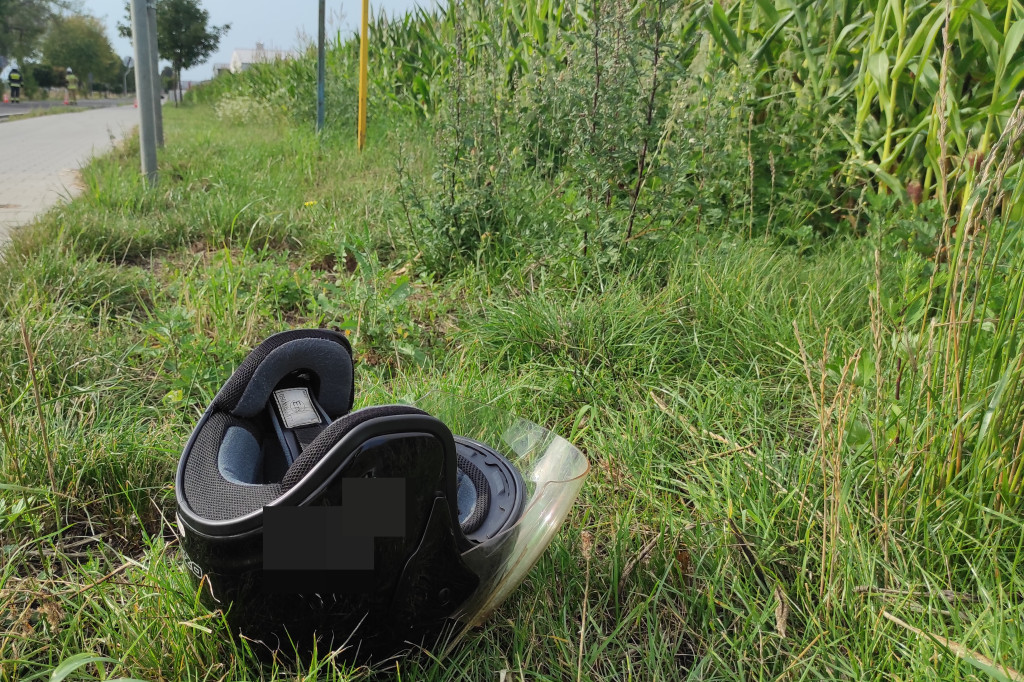 Zdarzenie drogowe w Wilkowicach