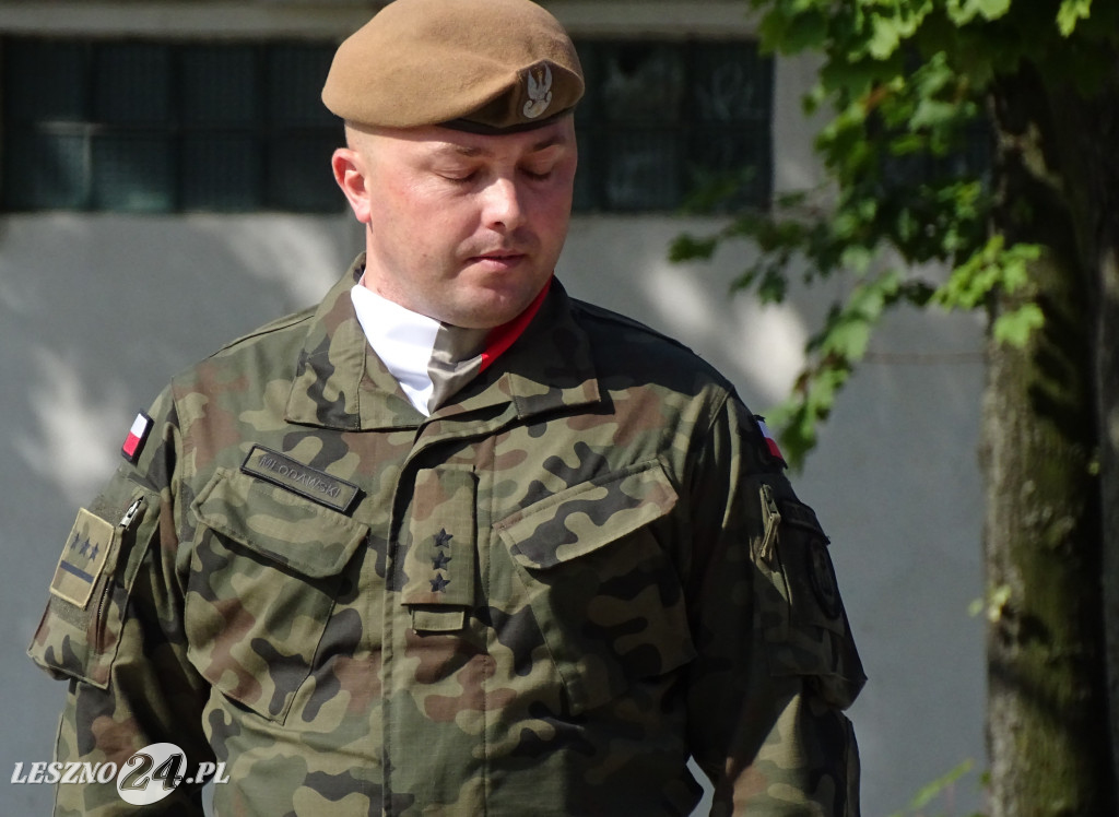 Przysięga WOT w Lesznie i pokaz wojskowy