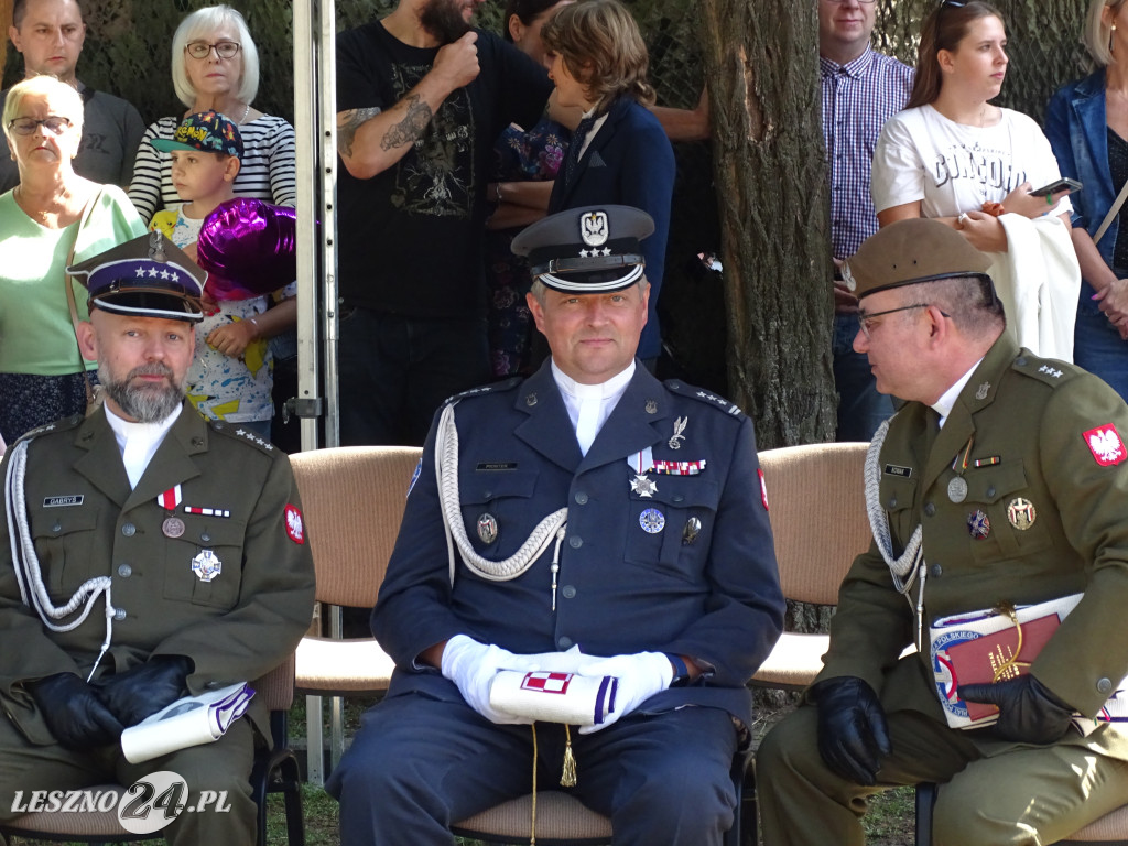Przysięga WOT w Lesznie i pokaz wojskowy