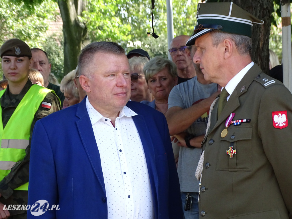 Przysięga WOT w Lesznie i pokaz wojskowy