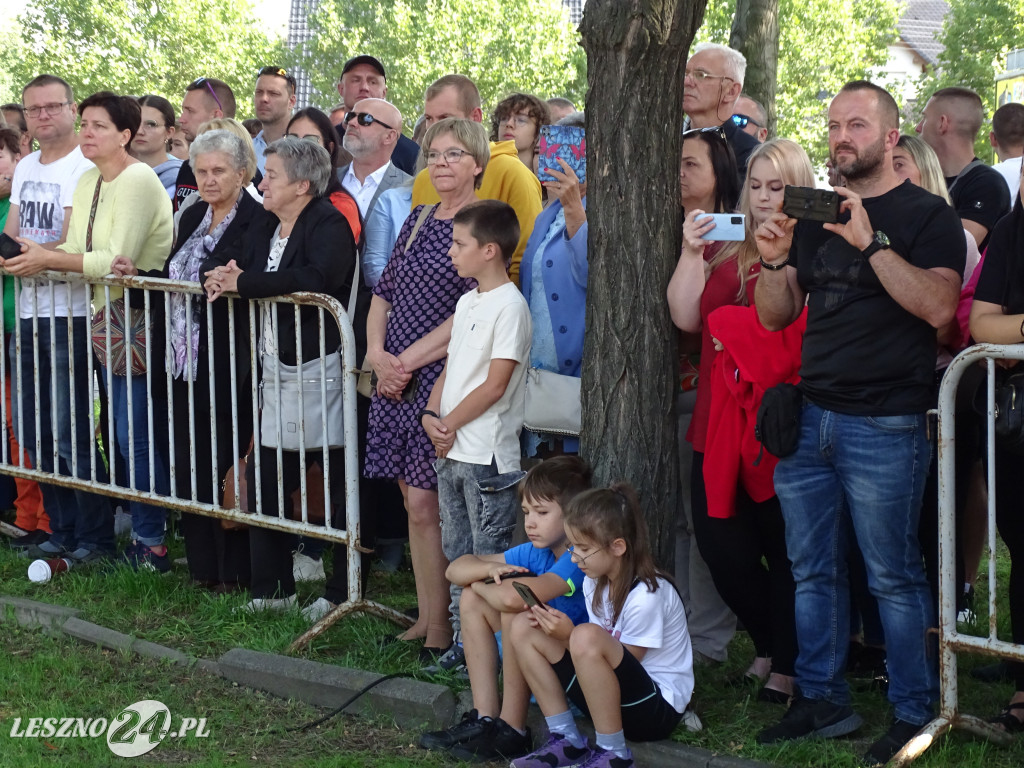 Przysięga WOT w Lesznie i pokaz wojskowy