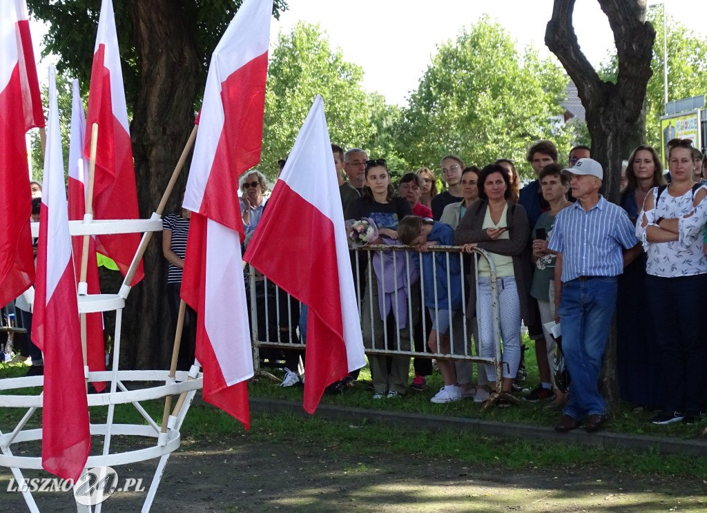 Przysięga WOT w Lesznie i pokaz wojskowy