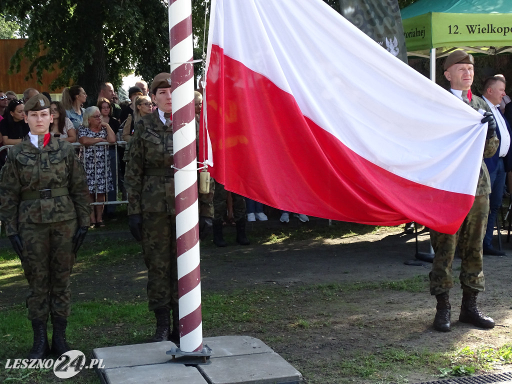 Przysięga WOT w Lesznie i pokaz wojskowy