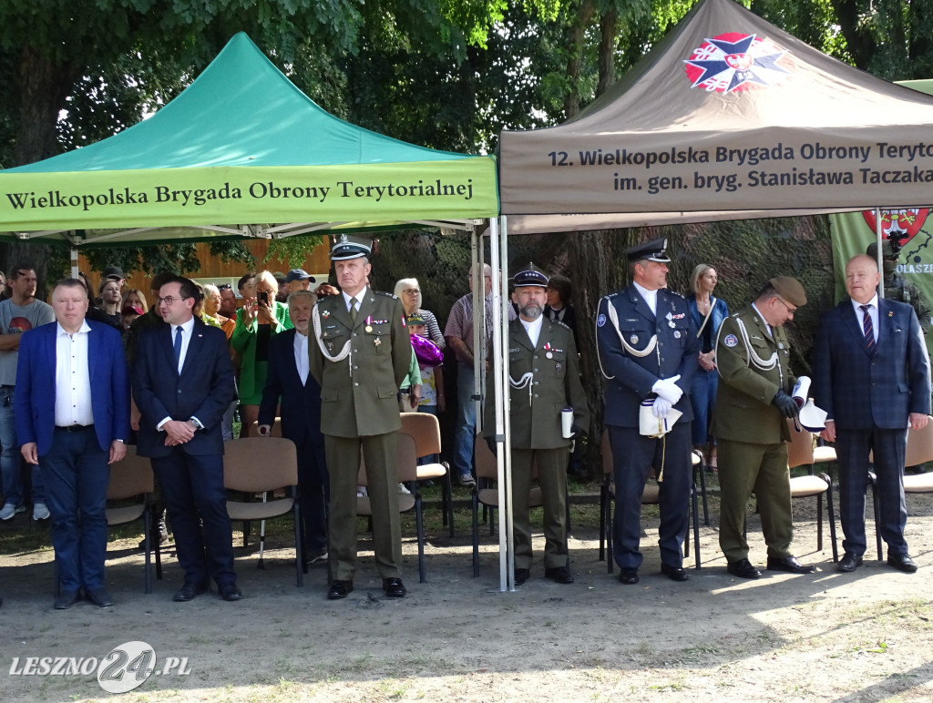 Przysięga WOT w Lesznie i pokaz wojskowy