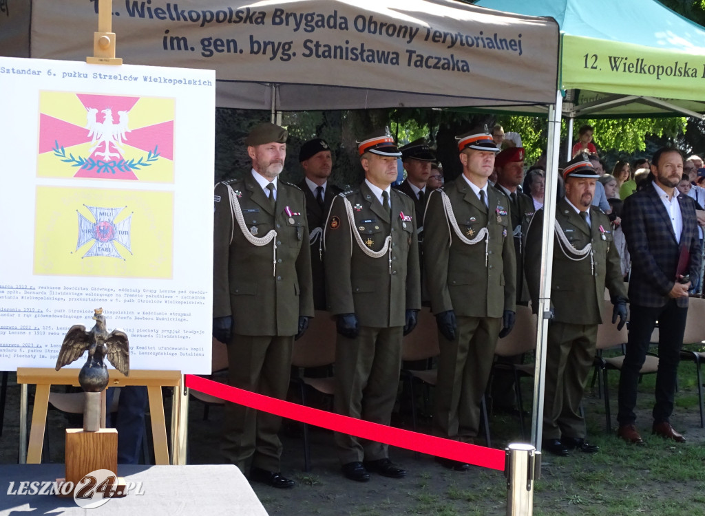 Przysięga WOT w Lesznie i pokaz wojskowy