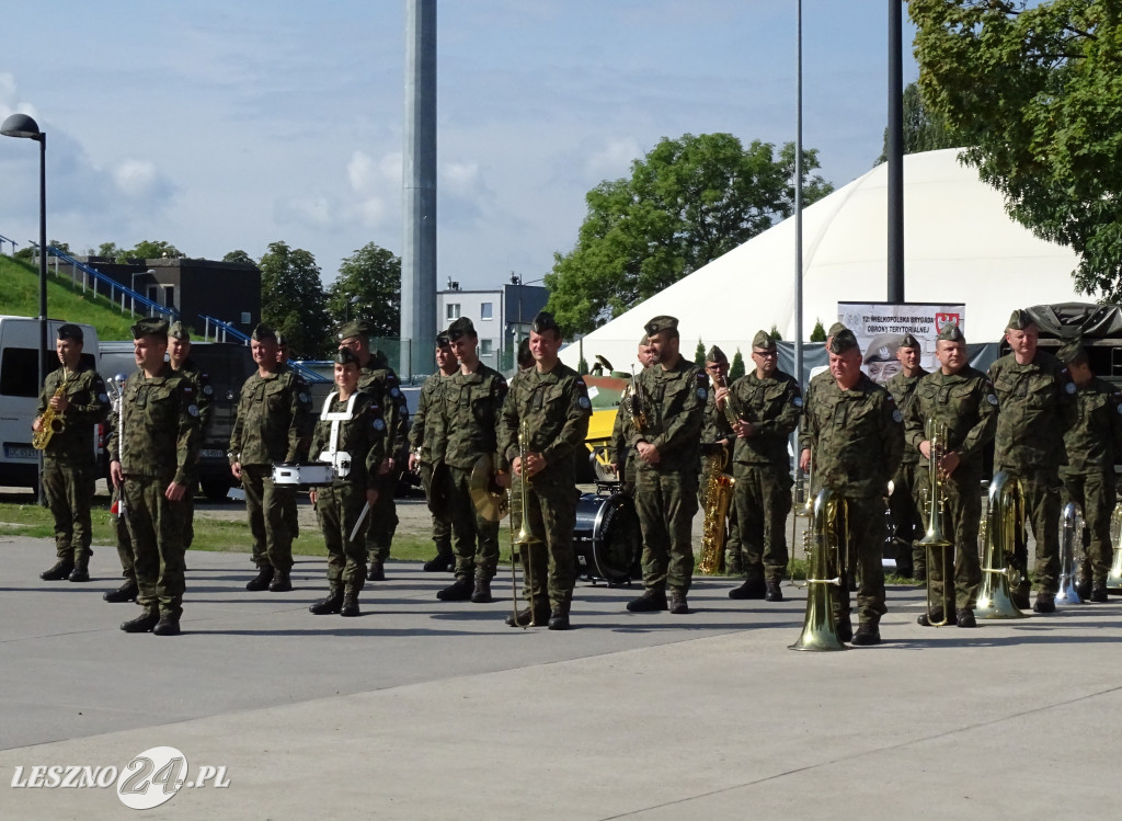 Przysięga WOT w Lesznie i pokaz wojskowy