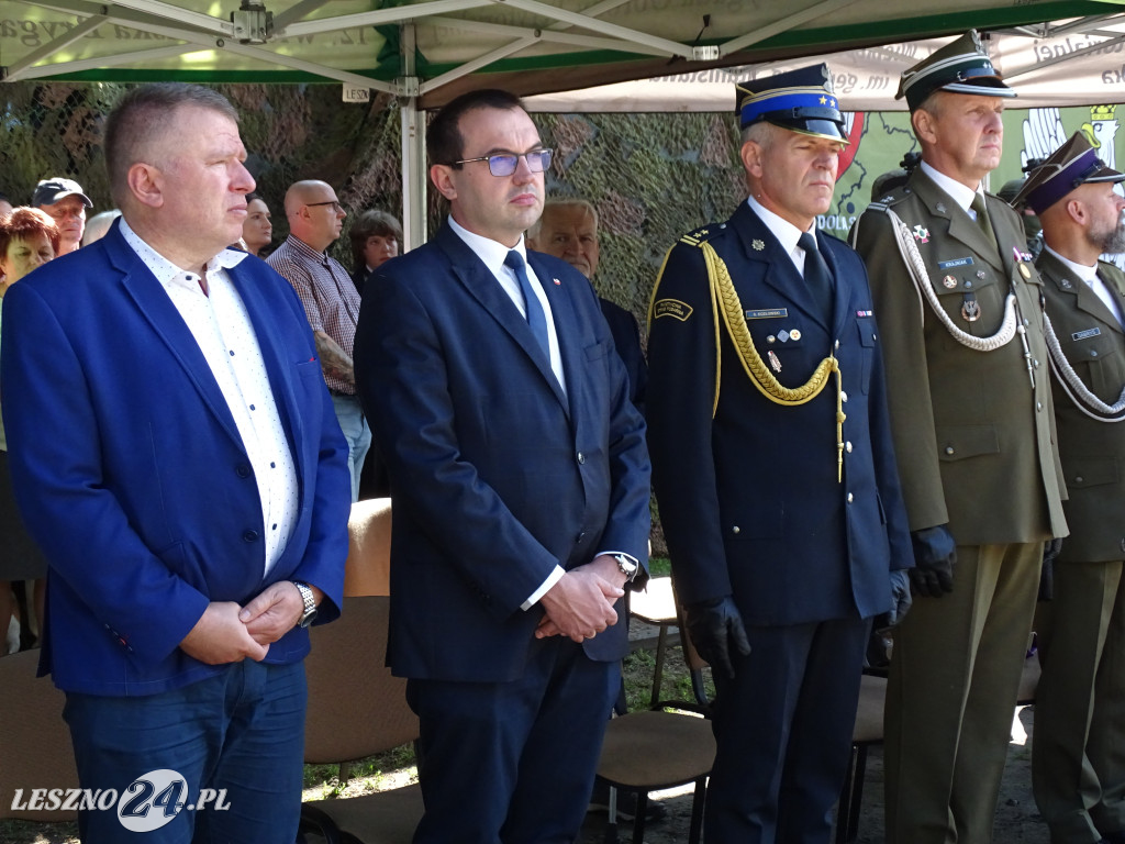 Przysięga WOT w Lesznie i pokaz wojskowy