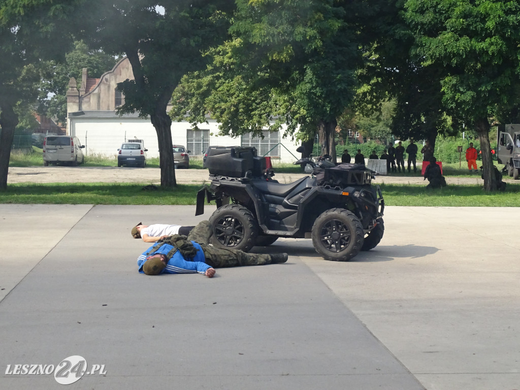 Przysięga WOT w Lesznie i pokaz wojskowy