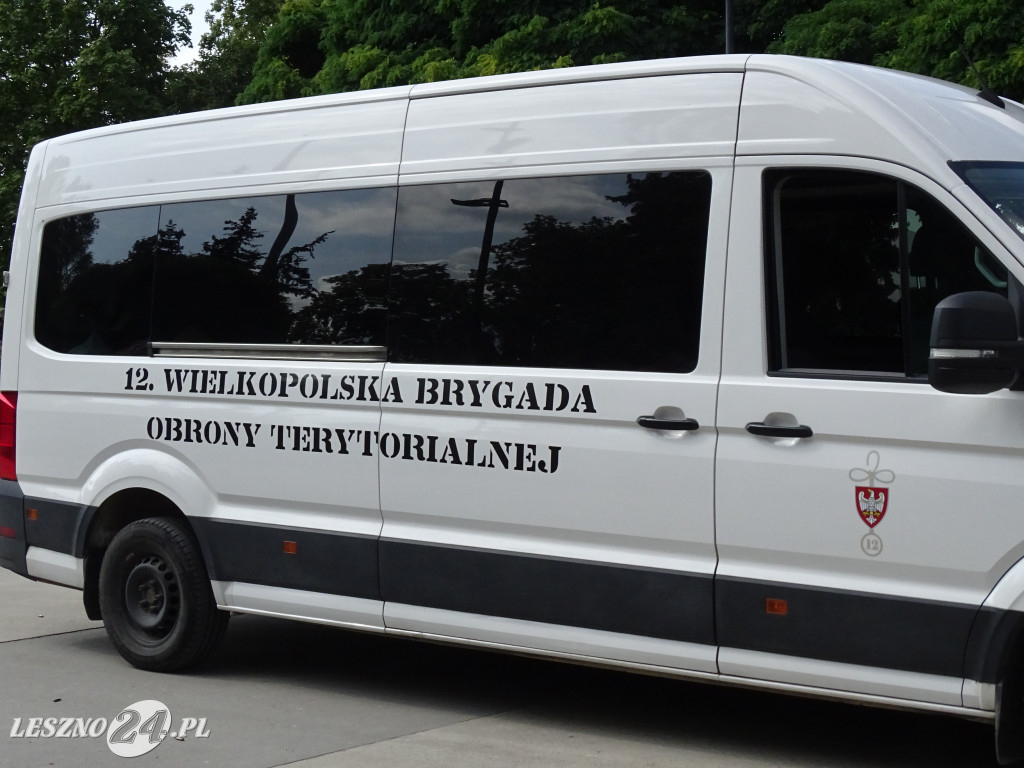 Przysięga WOT w Lesznie i pokaz wojskowy