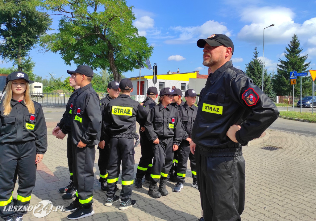 Ślubowanie w OSP Leszno-Gronowo