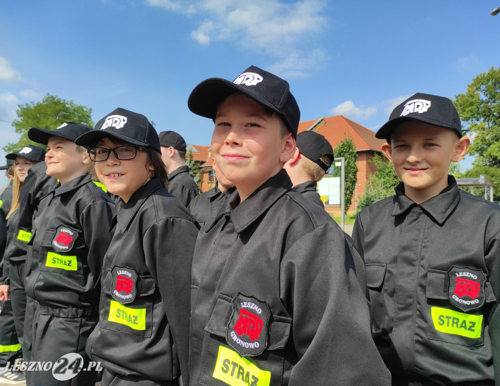 Ślubowanie w OSP Leszno-Gronowo