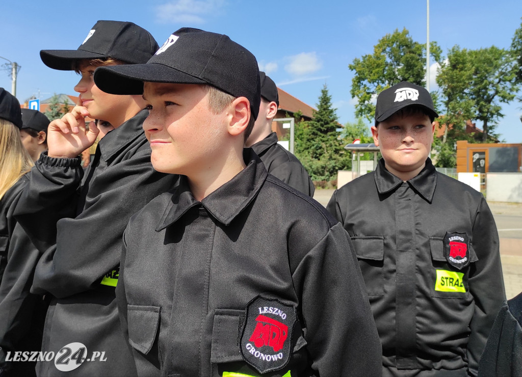 Ślubowanie w OSP Leszno-Gronowo
