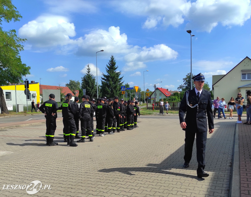 Ślubowanie w OSP Leszno-Gronowo